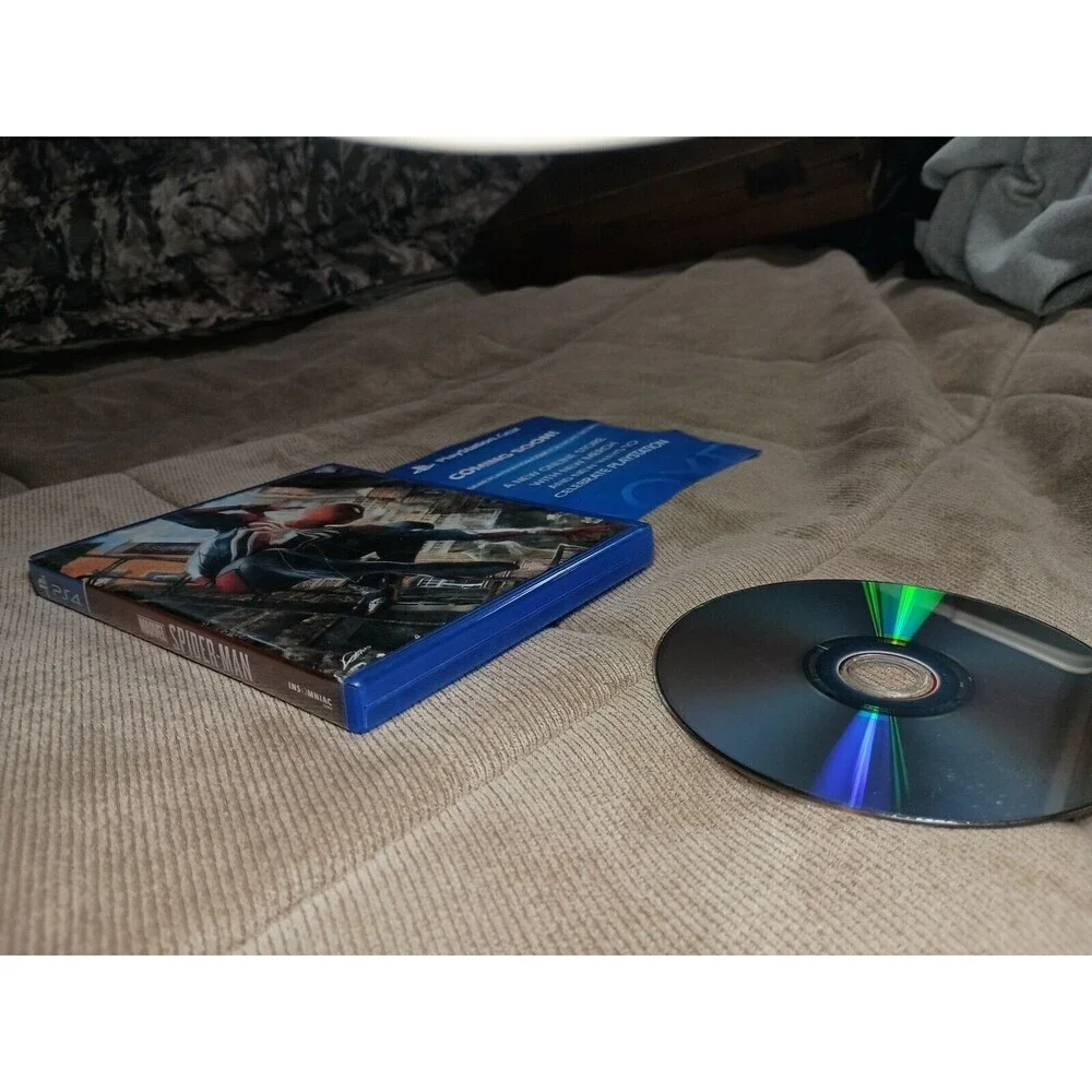 Marvel's Spider-Man PS4 PlayStation 4 2018 CIB Complete Unsure If DLC'S Work.